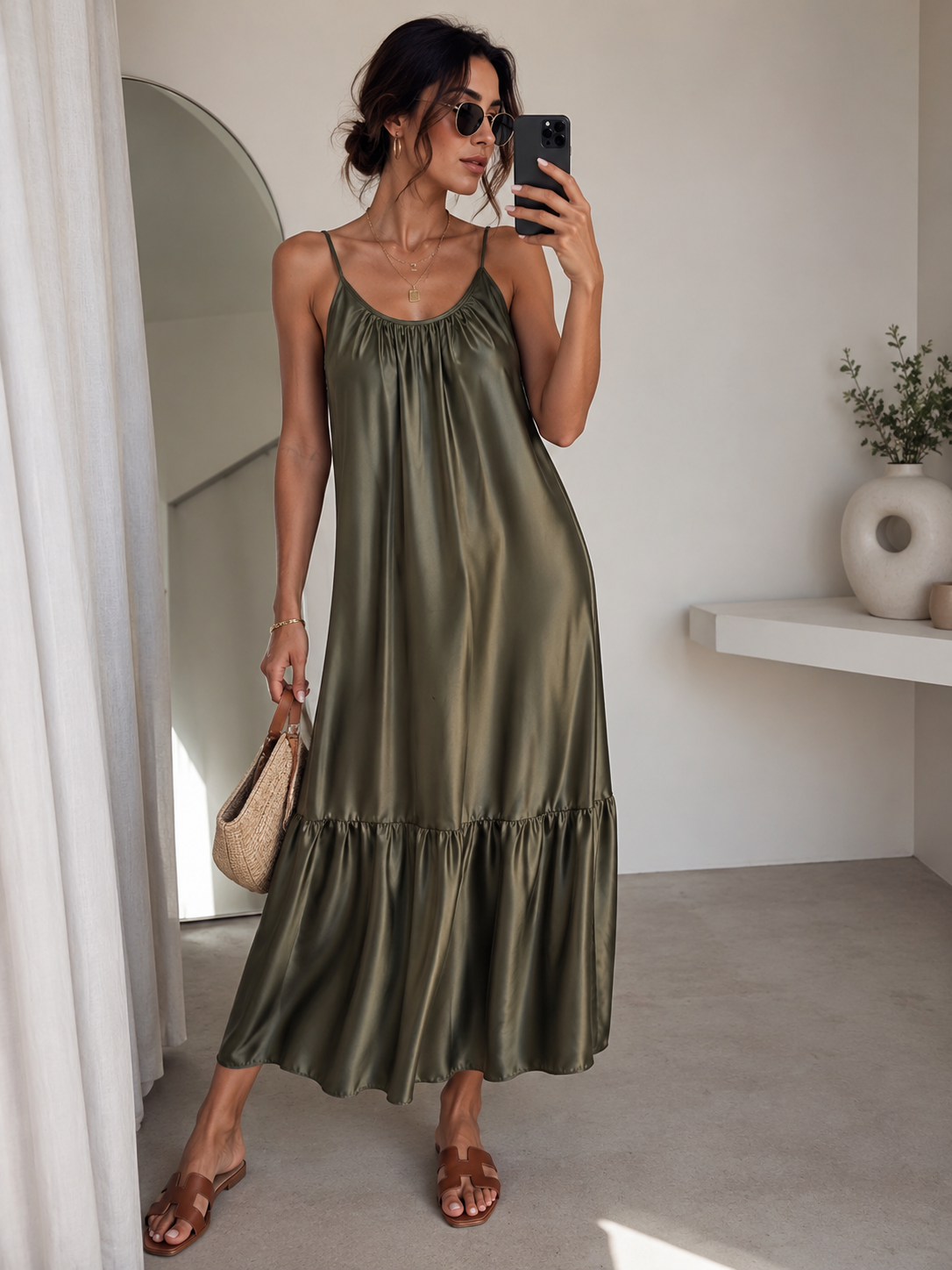 Рокля Satin